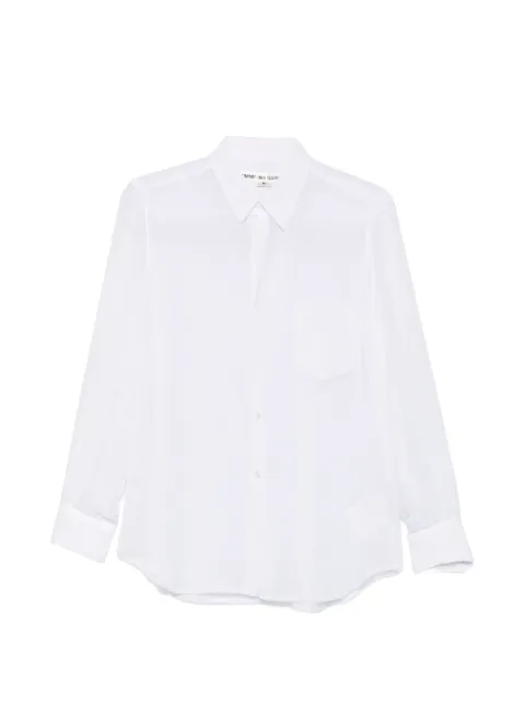 Comme Des Garçons chest-pocket collared shirt White GQB002