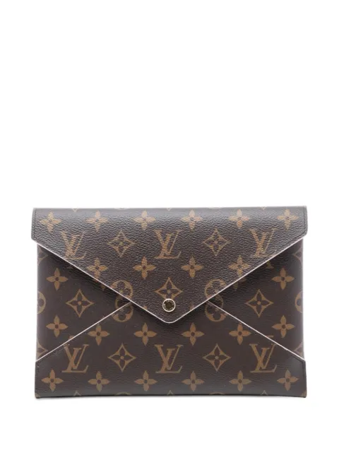 Louis Vuitton Pre-Owned 2018 Monogram Pochette Kirigami Set clutch bag Brown JQMSZ578VWTXCY5R