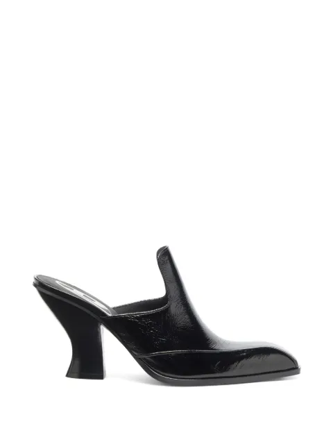 Diesel D-Luffy-75 squared-toe mules Black Y03970P0410