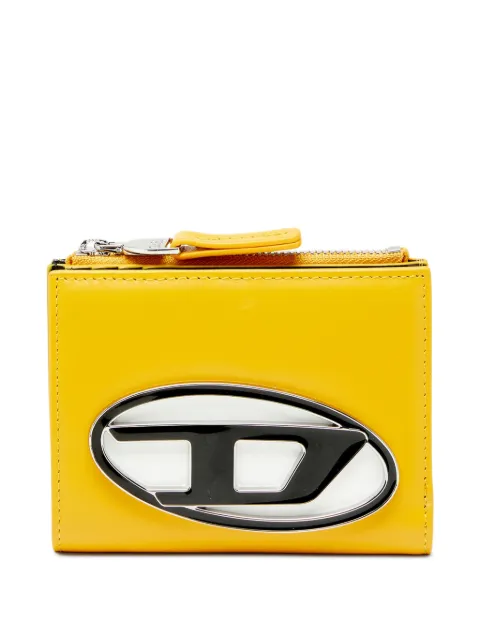 Diesel 1DR Oval D bi-fold wallet Yellow X09888P4494