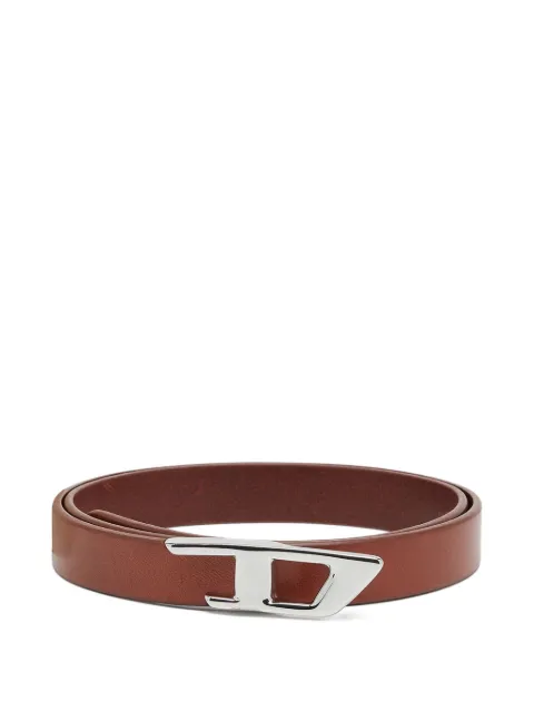 Diesel D logo belt Brown X10863PR666