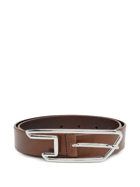 Diesel outlined D buckle belt Brown X10861PR666