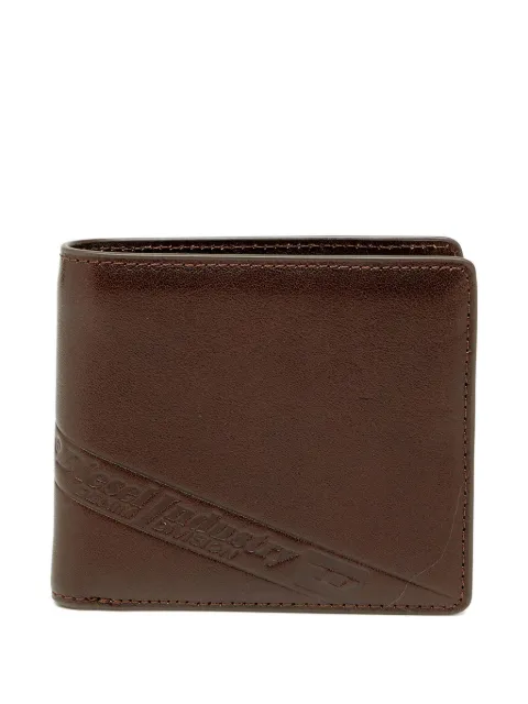 Diesel Flag-D bi-fold wallet Brown X10619P8811