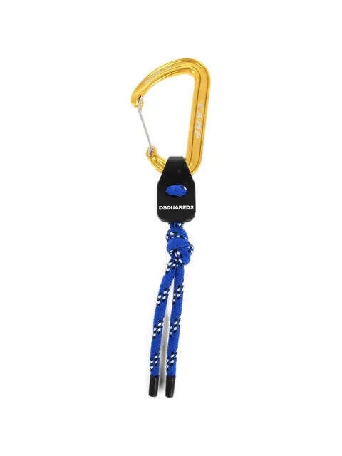 DSQUARED2 carabiner rope keychain Blue KRW005137202405