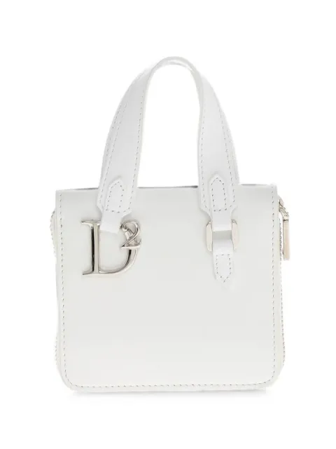 DSQUARED2 D2 Statement leather wallet White WAW002101500001