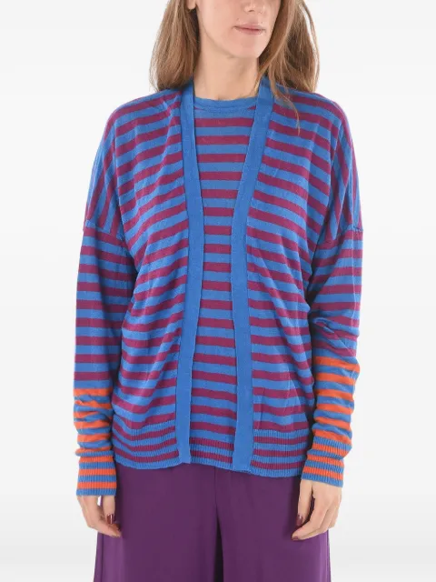 Woolrich striped cardigan Blue COWWMAG1787UF031030097