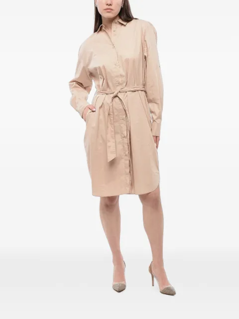 Woolrich belted mini dress Neutrals CFWRDR0009FRUT1509