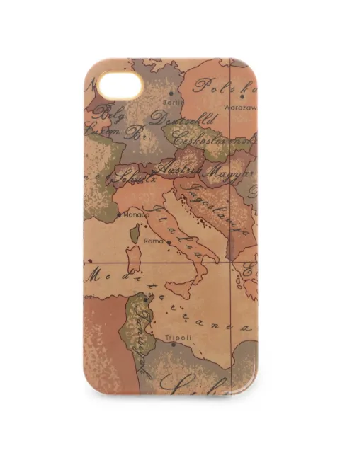 ALVIERO MARTINI 1° CLASSE map-print iPhone case Neutrals BW329000