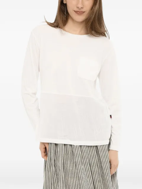 Woolrich chest-pocket top White CFWWTE0025FRUT209