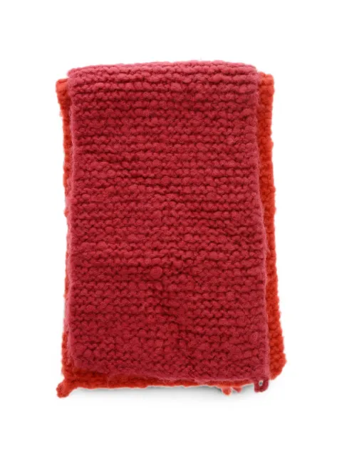 Daniela Gregis two-tone scarf Red MMSCI143F143