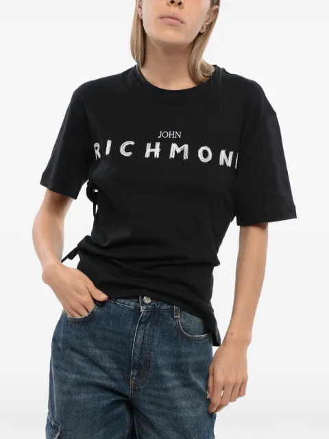 John Richmond logo-print T-shirt Black RWP24175TSBLACK