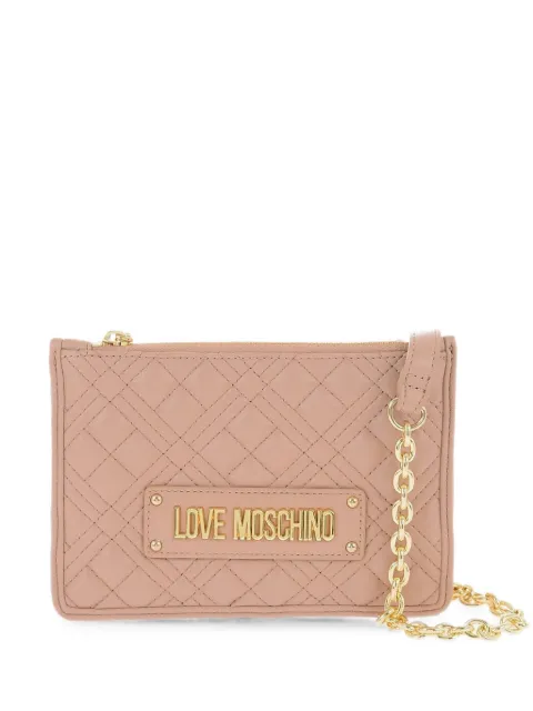 Moschino quilted cross body bag Neutrals JC4317PP0FLA0209