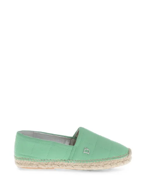 DSQUARED2 leather espadrilles Green ESW001918905143