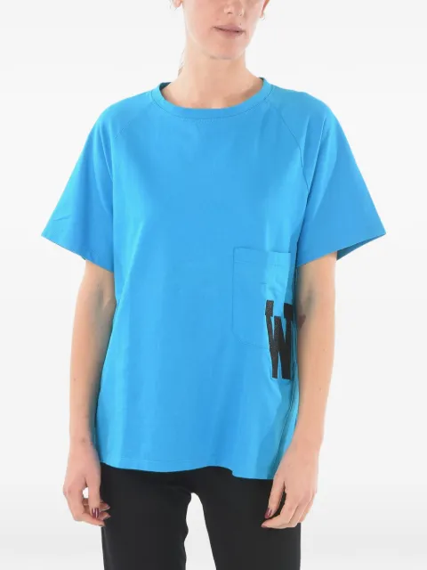 Woolrich logo-detail T-shirt Blue COWRFEL0022UT1783316