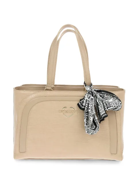Love Moschino crocodile-effect tote bag Neutrals JC4319PP0EKB1