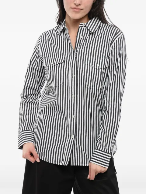Woolrich Sahariana striped shirt White CFWWSI0062FRUT14971514