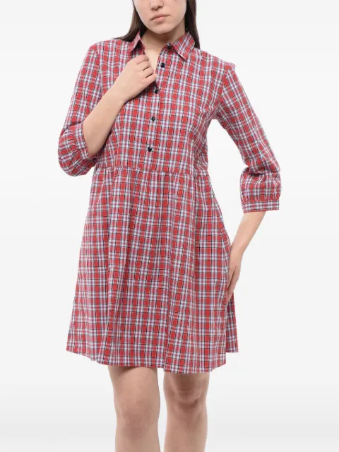 Woolrich checked mini dress Red CFWWDR0039FRUT2103