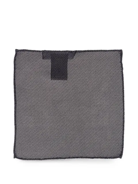 DSQUARED2 open-knit silk pocket square Blue S82FP4001SJP667FW172