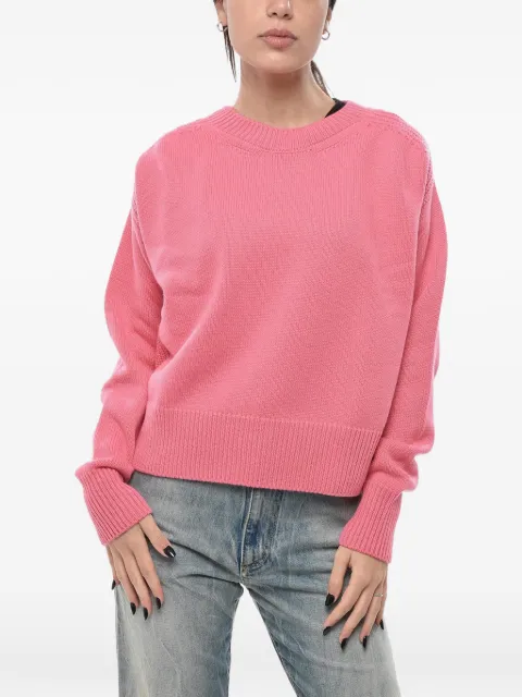 SA SU PHI cashmere crew-neck sweater Pink W23603WS0250
