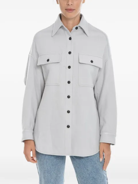 Destin flap-pocket overshirt Grey LUNAUNIWOG4