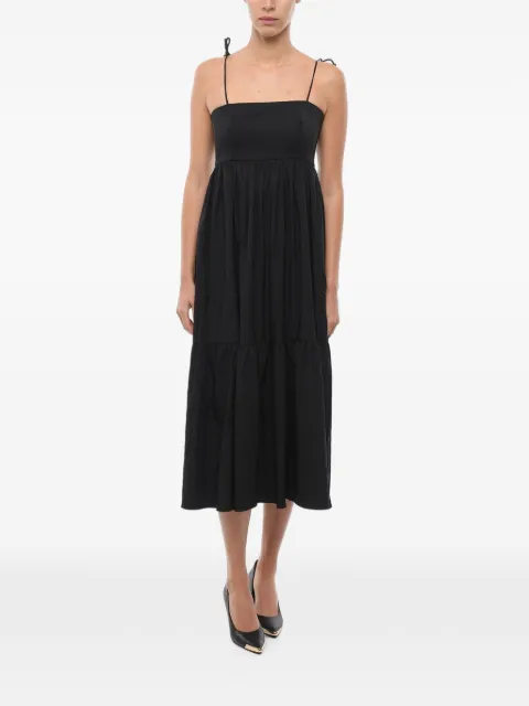 Notes du Nord Dakota sleeveless midi dress Black 126910902