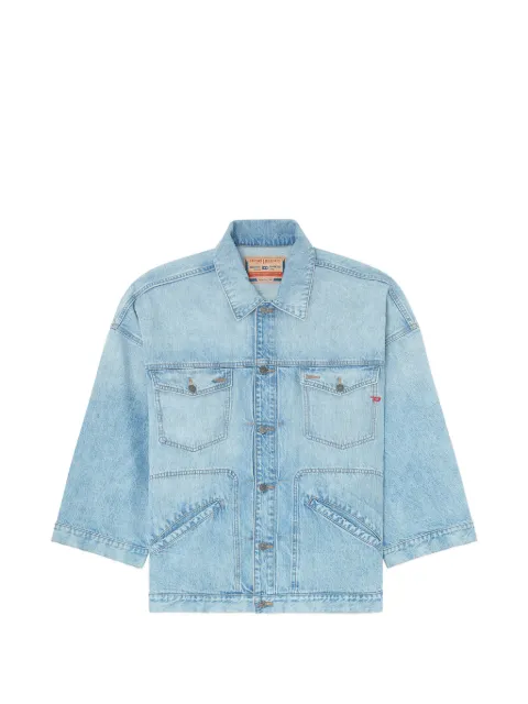 Diesel oversized denim workwear jacket Blue A239410IRAC
