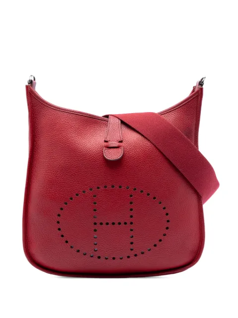 Hermès Pre-Owned 2012 Clemence Evelyne III 33 crossbody bag Red A35T5PBIIAP75RBA