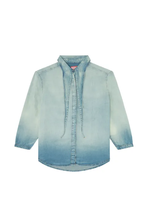 Diesel shirt in marbled fluid denim Blue A23277068YN