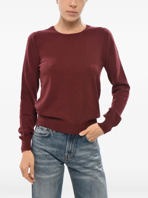 Malo crew-neck long-sleeve sweater Red DXA193FCK09E3110