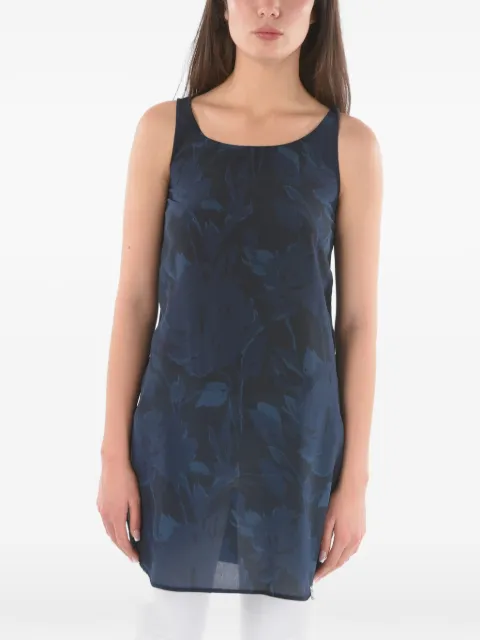 Woolrich floral-print sleeveless blouse Blue COWWTEE1132PJ0430002