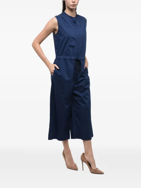 Woolrich cotton sleeveless jumpsuit Blue COWWABI0402UT15093