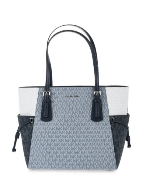 Michael Kors Voyager monogram-print tote bag Blue 35S5SV6T7B2595
