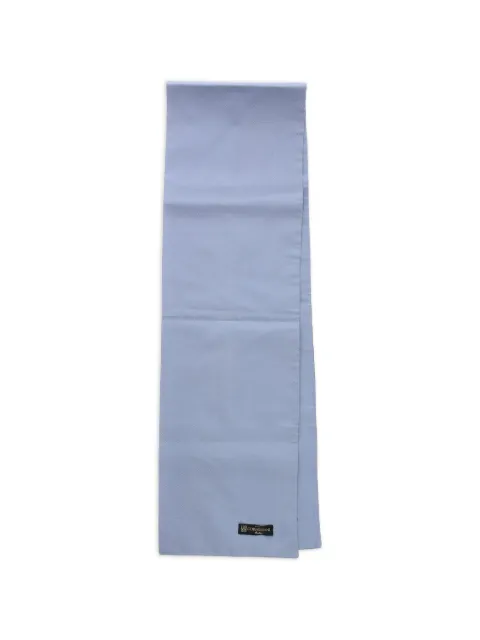 Corneliani patterned silk scarf Blue 79HBA17129098