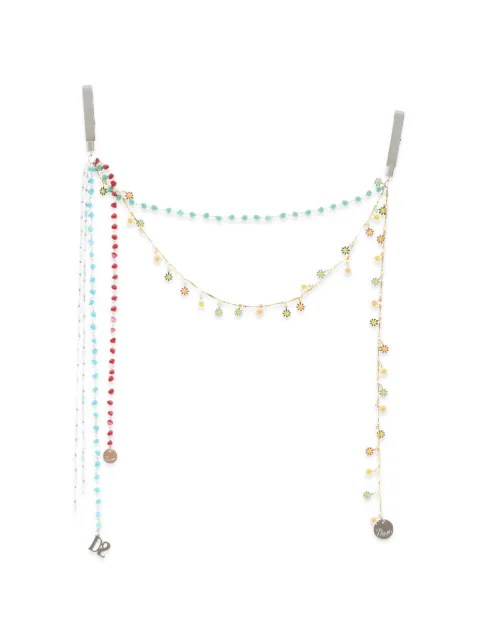 DSQUARED2 shell and resin chain necklaces Gold CHM010037000503