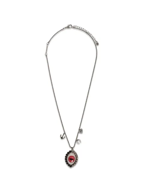 DSQUARED2 eye charm necklace Silver NEW017613420001