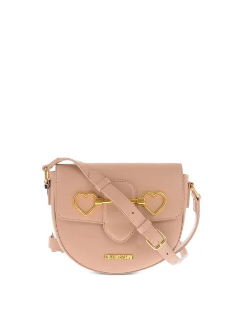 Moschino heart-clasp satchel bag Neutrals JC4077PP1