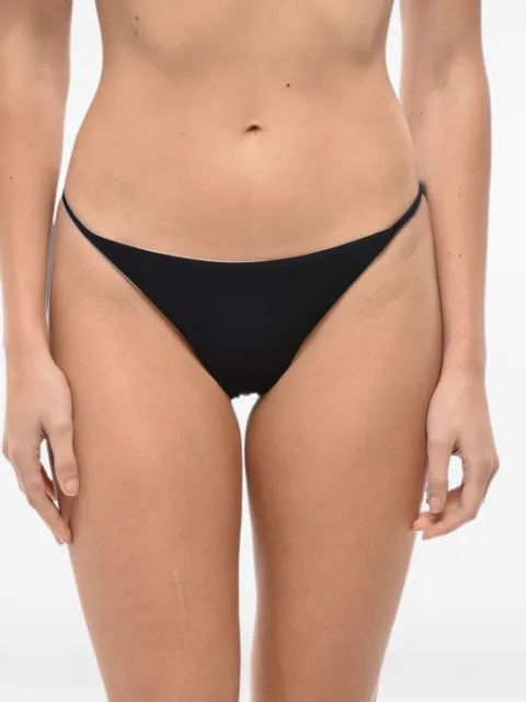 DSQUARED2 logo-plaque bikini bottoms Black S83D6B20SJ4760010