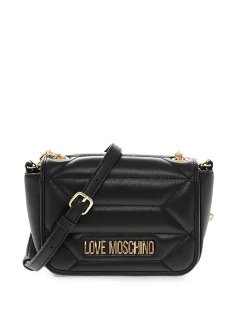 Moschino quilted cross body bag Black JC4056PP1HL1