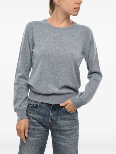 Malo crew-neck long-sleeve sweater Blue DXA193FCK09E2923