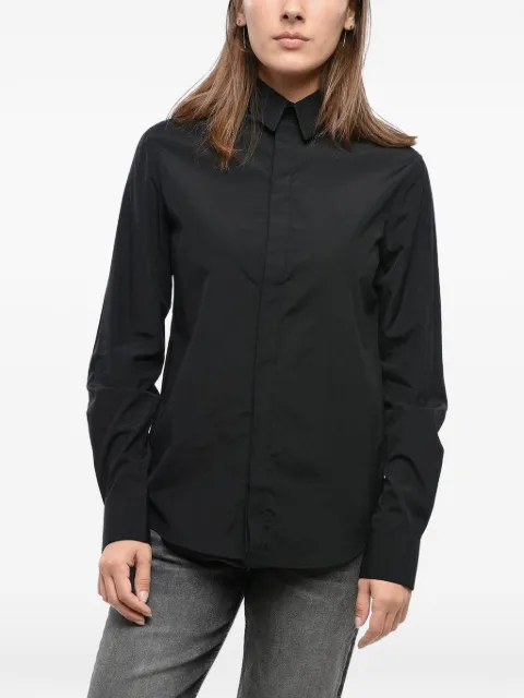WARDROBE.NYC hidden-placket shirt Black W1028R12BLK