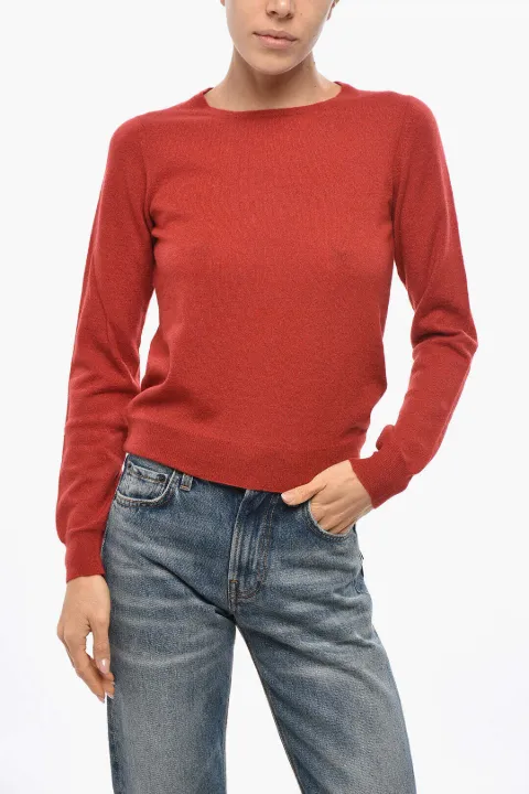 Malo crew-neck long-sleeve sweater Red DXA193F1K34E1758
