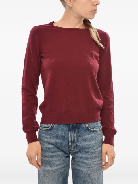 Malo crew-neck long-sleeve sweater Red DXA193F1K34E1179