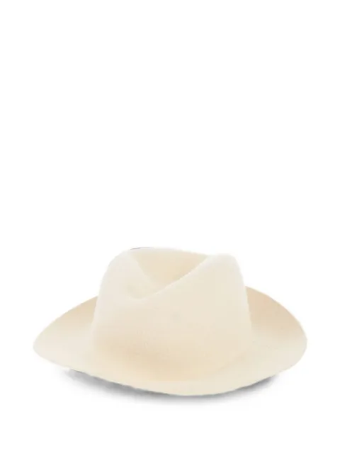 Scha felt fedora hat Neutrals 498ECRU