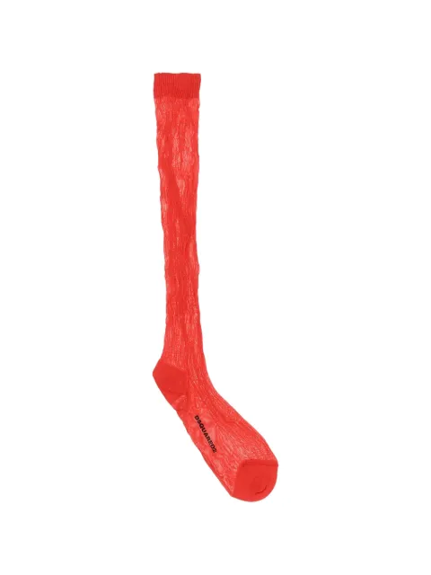 DSQUARED2 knee-high socks Red DHV020210ISA01