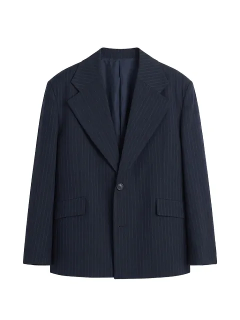 Séfr Bernard pinstripe blazer Blue BERNARD