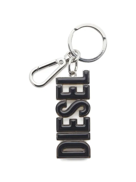 Diesel DSL 3D logo-lettering keyring Black X10294P8097