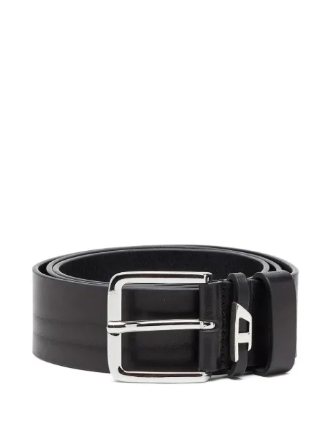 Diesel 4 cm crinkle leather belt Black X10858PR666