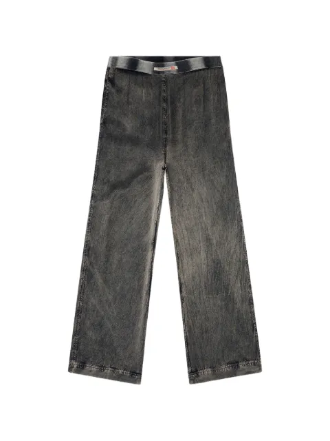 Diesel viscose pants with a fluid fit Grey A228280TKBS