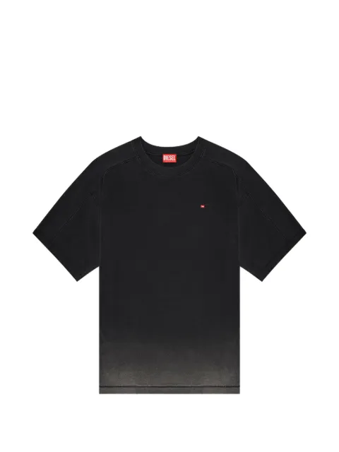 Diesel cotton T-shirt with degradé effect Black A227310PLDR