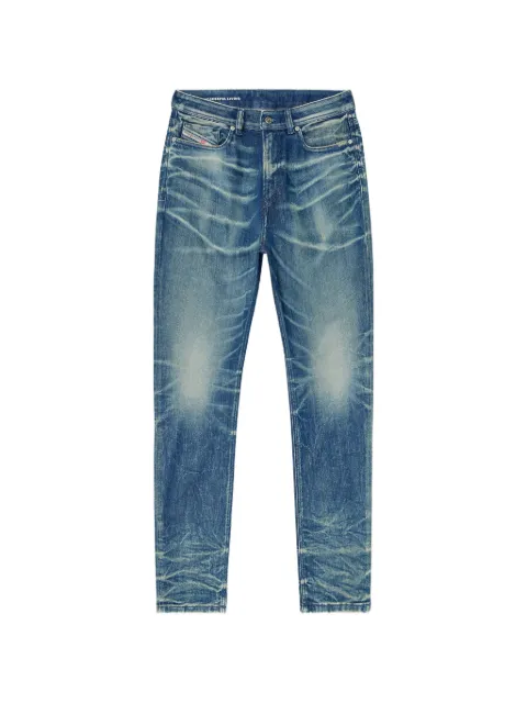 Diesel skinny-jeans low-waist 1979 Sleenker Blue A0359409P59